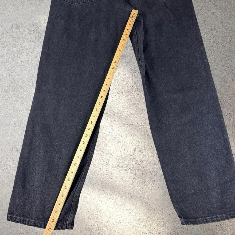 Vintage Levis 550 Jeans Fits 40x34 90s Black Baggy Straight Relaxed Denim‎ USA